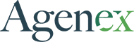 Logotipo Agenex S.L. Asesoria fical, laboral y contable en el norte de Extremadura. Oficinas situadas en Zarza de Granadilla, Cáceres.